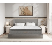 Nệm lò xo liên á cocoon Grey Luxe ( lò xo túi )
