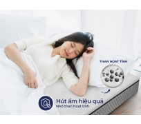 Nệm cao su thiên nhiên Liên Á L’ADome Grey Premium
