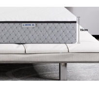 Nệm cao su thiên nhiên Liên Á L’ADome Grey Premium