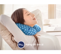 Gối cao su liên á travelmate