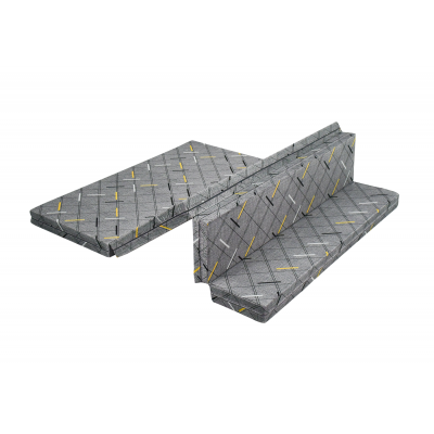 Nệm bông hàn việt hải gấp 4 tiện ích S'LOVE FIBER LUCKY FOLD 4, Vải Valize 